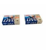 Lot of 2 JVC DVC 60 Mini DV Digital Video Cassette Tapes M-DV60DU Sealed - €12,24 EUR