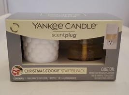 Yankee Candle Christmas Cookie ScentPlug Starter Pack  new in box - $12.86