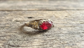 Carpanthia Drectati Ancient Alchemy Ring Early Free Mason Illuminati Fou... - $742.49