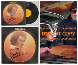 Paul Anka signed Shes a Lady album vinyl record COA exact proof autographed - $247.49