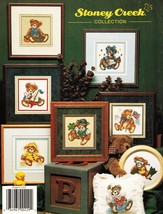 12 Teddies Teddy Bears For Every Month of the Year Afghan Cross Stitch Pattern - $13.99