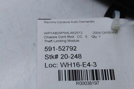 Chassis ECM Theft-locking Immobilizer Fits 03-04 PORSCHE CAYENNE 38197 image 2