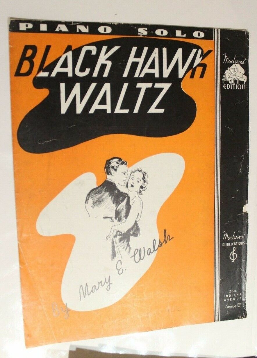Black Haw Waltz Sheet Music 1936 - $4.94