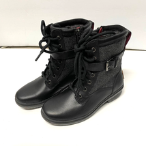 UGG Kesey Black Lace Up Waterproof Ankle Combat Winter Boot Womens Size 5 NEW - £98.56 GBP