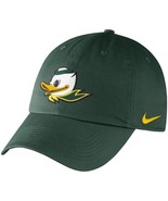 Nike Oregon Ducks Mascot Heritage 86 Adjustable Green Hat 3999 - $357.32 MXN