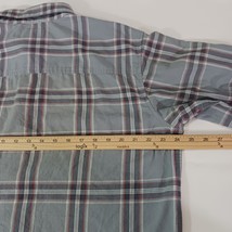Columbia AM7968 Men's Gray Cotton Plaid Rapid Rivers II Button-Down Shirt Size L image 5