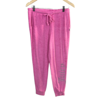 Juicy Couture Sleepwear Jogger Pants Womens Large Pink Studded Drawstrin... - £15.97 GBP