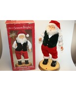 Animated Hip Swinging Santa North Pole Productions Gemmy Industries WORKS - £19.67 GBP