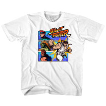 Street Fighter Boss Fight Kids T Shirt Bison Blanka Akuma Toddler Boys C... - £17.62 GBP