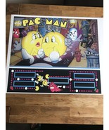 Mr &amp; Mrs Pacman Bally 1982 Pinball Translite/ bally Backglass/Pinball Tr... - $40.00