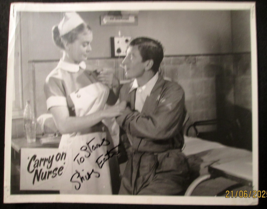 SHIRLEY EATON:ACTRESS (CARRY ON NURSE) HAND SIGN AUTOGRAPG PHOTO - $123.75