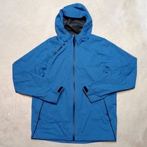 Oakley Gore-Tex Blue Hooded Lightweight Rain Shell Jacket - Men&#39;s Size XL - $59.97