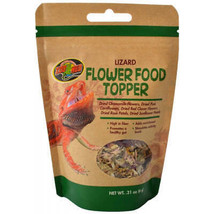 Zoo Med Lizard Flower Food Topper: Nutrient-Rich Diet Enhancer for Common Lizard - £2.33 GBP+