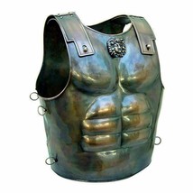 knight armor jacket Spartan Armor breastplate - Bronze Halloween Costume  - £118.62 GBP