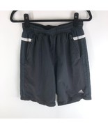 Adidas Mens Knit Athletic Shorts Stripe Detail Drawstring Elastic Waist ... - £10.08 GBP