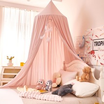 Princess Decor Canopy For Kids Bed, Soft And Durable Bed Canopy For Girls Room T - £43.95 GBP