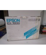 Epson EX-1000 9 Pin Dot Matrix Printer 136 Column Japan Vintage 80&#39;s Tech - £165.19 GBP