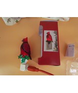 Vintage Kohls Cardinal Night Light Christmas Holiday Plug In - $267.59 MXN