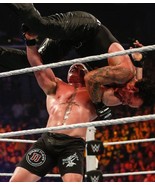 BROCK LESNAR vs THE UNDERTAKER 8X10 PHOTO WRESTLING PICTURE WWE OVER THE... - £3.88 GBP