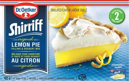 2 Boxes of Dr. Oetker, Shirriff Lemon Pie Filling & Dessert Mix 425g Each - $25.16