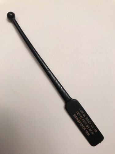 Coral Reef Club Sandpiper Inn Swizzle Stick Stir Barbados Settlers Beach... - $3.32