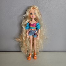 Mermaid High Doll With Shorts Top Belt Shoes Long Curly Hair 11 in Tall - £9.33 GBP