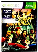 Microsoft Xbox 360 Kinect Adventures Video Game 2010 Rated E NTSC 1 - 2 Players - $9.10