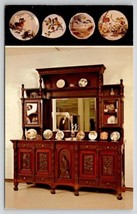Fremont OH Rutherford B Hayes Library And Museum Mahogany Sideboard Postcard N21 - £3.89 GBP