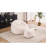 Foam Bean Bag Chairs for Adults: Chenille Cover, Indoor/Outdoor Sofa - $5,552.68 MXN