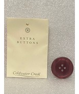 Coldwater Creek 1 Orange/Brownish 1&quot; Button (Extra Button Pack) *NEW* DTC - $151.86 MXN