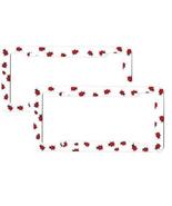 Ladybug License Plate Cover Set of 2 – Clear Plastic Car Frame for Women - $23.07 CAD