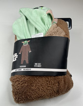 Hot topic NWT star wars kigurumi O/S kids relaxed fit green brown one pi... - $27.62