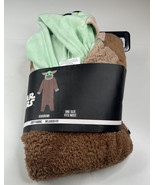 Hot topic NWT star wars kigurumi O/S kids relaxed fit green brown one pi... - £22.05 GBP