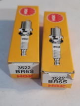 Pair of NGK 3522 BR6S Spark Plugs for Suzuki Outboards - £9.96 GBP