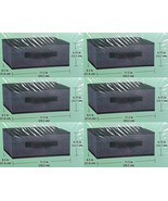 (LOT 6) Grey Collapsible Storage Bins Foldable Container 11.5x8.5x4.75&quot; ... - $34.64