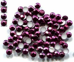 Rhinestuds Faceted CORAL ROSE Hot Fix  2mm  Iron on  2 Gross  288 Pieces - $110.04 MXN