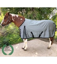 Jacks 4304-84 84 in. Zeus Turnout Blanket 1680 Denier with 400 gm Lining - $218.18