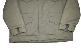 Vintage Military Field Jacket Mens L Olive Quilt Lined M65 OG 107 Combat - £49.40 GBP