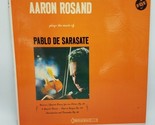 PABLO DE SARASATE Aaron Rosand Plays The Music Of MONO VINYL LP VOX PL 1... - $15.79