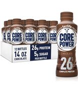 Core Power Protein Shake, Chocolate, 26g Bottle, 14oz, 12 Pack - $32.99
