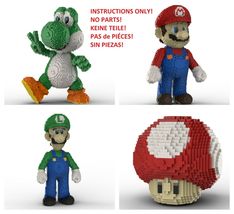 LEGO Super Mario building instructions bundle - Save 117 $ INSTRUCTIONS ... - £152.15 GBP