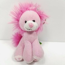 Wild Republic Pink Lion Big Cat Plush Stuffed Animal Keychain 4&quot; hot Pink Paws  - £11.96 GBP