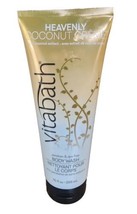 Vitabath Heavenly Coconut Creme Body Wash Coconut Extract Paraben Free 1... - $10.39