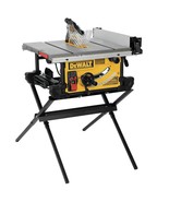 DeWALT DWE7491X 15 Amp 10 Inch Job Site Table Saw with Mobile Scissor Stand - $995.99