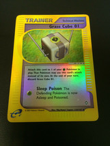 Pokemon Card Grass Cube 01 Reverse Holo 124/147 Aquapolis Free Shipping! - £3.88 GBP