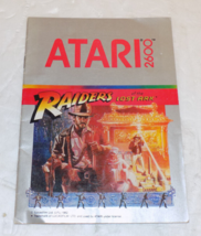 Atari 2600 Raiders Of The Lost Ark Video Game Instruction Manual Booklet... - $8.80