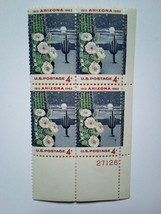 Scott # 1192 Arizona Statehood 1962 MNH 4 Cent Block of 4 U.S. Postage Stamps  - £3.20 GBP