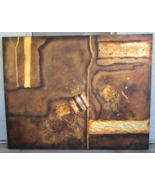 Lee Reynolds Large Mid-Century Modern Abstract Mixed Media Oil on Canvas... - €2.131,48 EUR