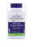 NATROL CARB INTERCEPT PHASE 2 WEIGHT MANAGEMENT 60 Caps each/1000mg exp ... - £9.42 GBP