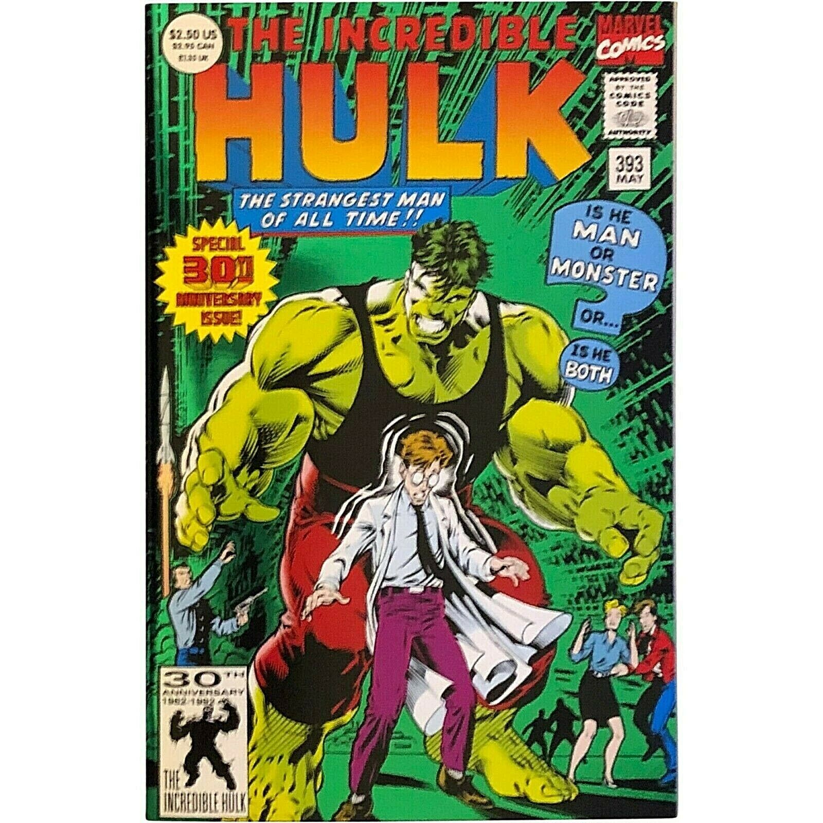 The Incredible Hulk #393, Marvel comic  VF/NM - £16.01 GBP